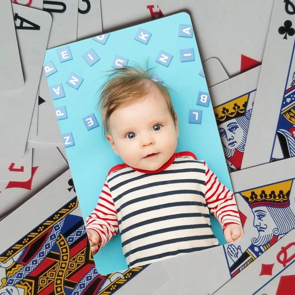 Personalised Poker Cards with Photo - Custom Playing Cards UK