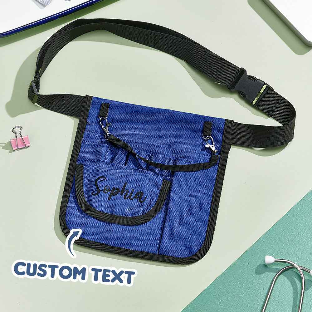 Personalized Name Nurse Fanny Pack Nurse Organizer Bag Gifts for Medical Staff