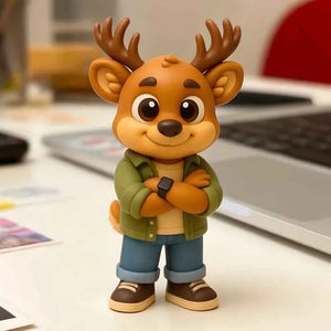 Custom Cute 3D Mini Figure Office Desk Figurine Based on Your Picture Birthday Gift Valentines Gift Christmas Gift