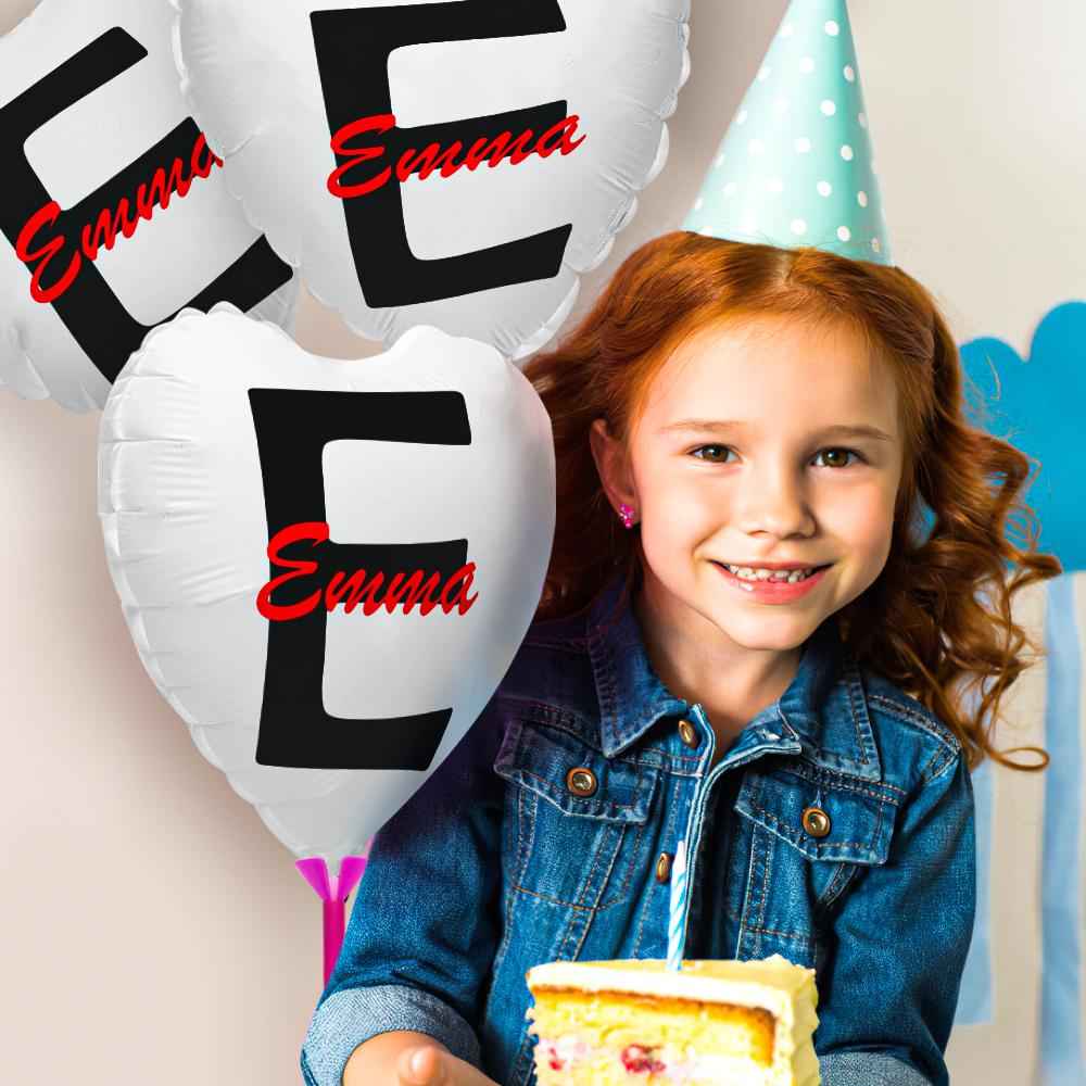 Personalized Name Balloons Decoration for Birthday Anniversary Wedding