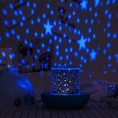 Custom Lucky Fish LED Rotating Star Projection Night Light
