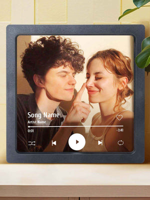 Customizable Photo Music Fridge Magnet for Personalized Gifts