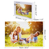 Custom Cardboard Jigsaw Puzzle - 5 Size Without Frame