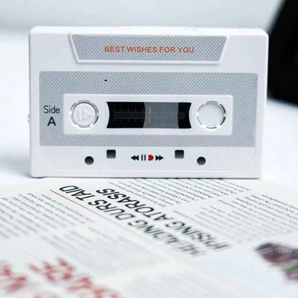 Vintage Recordable Cassette Phonograph Music Box Birthday Card Wish Christmas Gift Anniversary Birthday Gift For Bestie