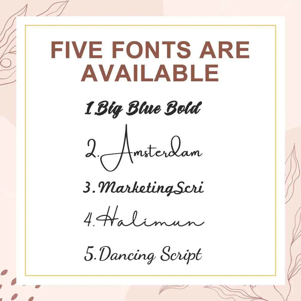 Personalised Name Birth Flower Wallet Card Holder Birthday Gift for her