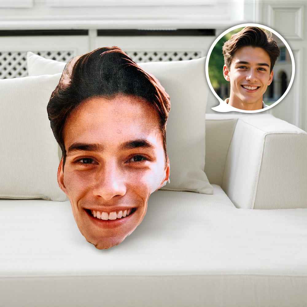 Custom Head or Full-Body Funny Ugly Pillow - Hilarious Birthday Gift & Unique Keepsake