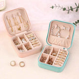 Personalized Jewelry Box with Glitter Letter Bridesmaid Gift for Her