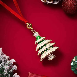 Personalized Photo Projection Ornaments Diamond Hollow Christmas Tree Photo Ornaments Best Gifts for Christmas