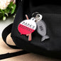 Personalised 'Papa's Keeper' fishing rod acrylic keyring with fish charm — clear glossy finish, custom name gift for Dad or grandad
