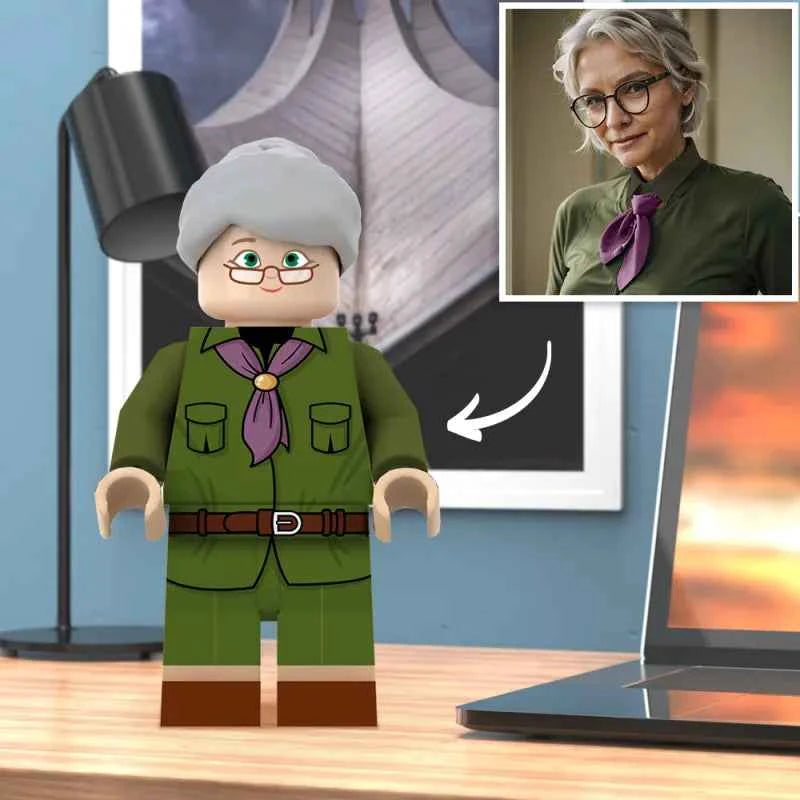 3D Print Create Your Own Giant Minifigs Custom Photo Giant Minifig Turn Your Picture into Giant Minifigs