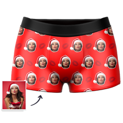 Personalised Photo Boxer Shorts | Custom Face Printed Underwear