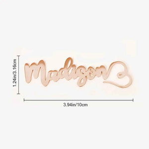 Personalized Place Cards for the Champagne Flute Name Cards Wedding Table Decoration