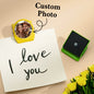 Set of colourful custom magnetic clips holding children’s artwork on a refrigerator – practical and sentimental organisers