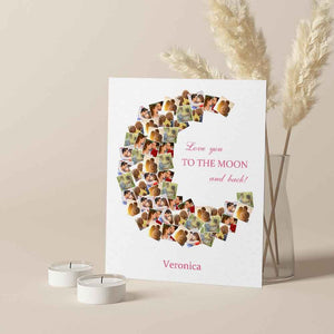 Custom Canvas Prints Love You To The Moon And Back Wall Art Decor