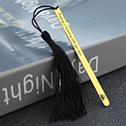 Personalized Engraved Text Metal Bookmarks