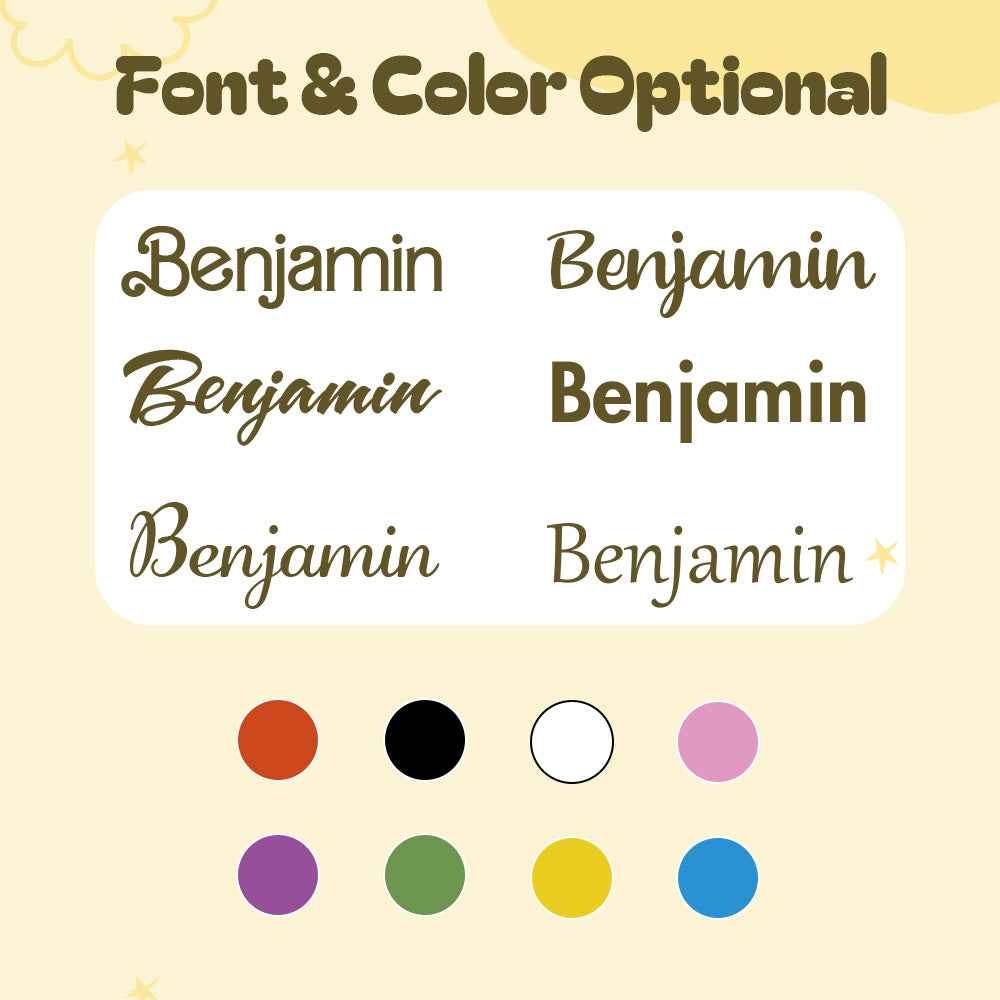 Personalized Storage Basket with Name Toy Bin Linen Organizer Gifts for Children