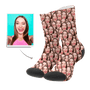 Custom Photo Socks - Personalised Face Print Socks UK | Unique Gift