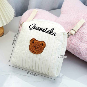 Personalized Embroidered Name Pushchair Hanging Bag Stroller Hanging Bag Gift for Mom