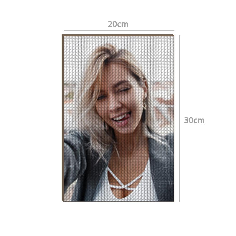 Personalised 5D Diamond Photo Wall Art Kit - Custom Made UK