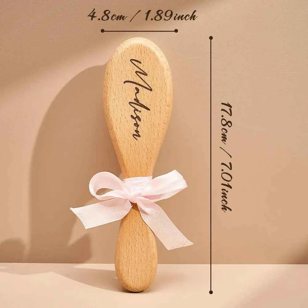 Personalized Baby Hairbrush Custom Comb Baby Shower Gifts
