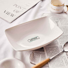 Custom Name Plate Personalized Engraved Tableware Plate