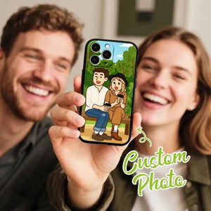 Custom Photo Phone Case Anime Portrait Personalized Phone Case A Variety of Cartoon Style