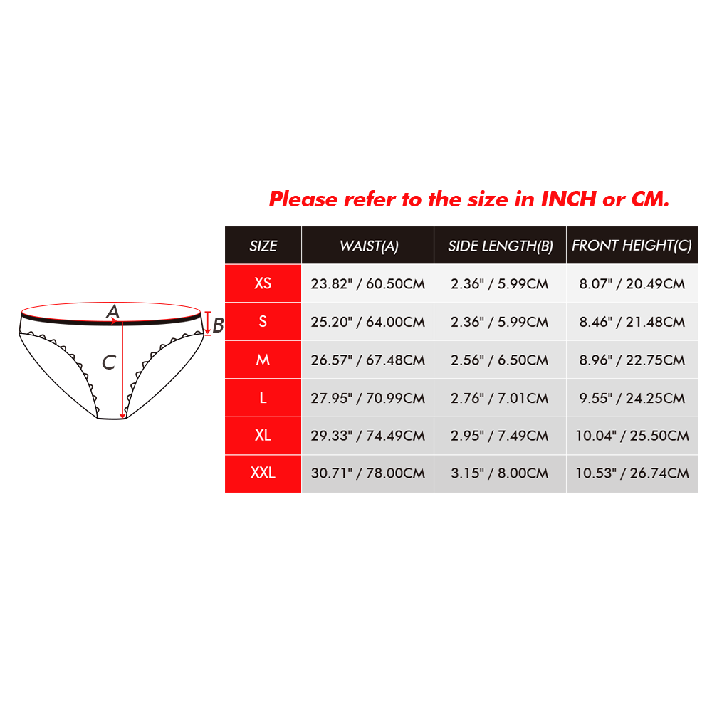 Custom Face Women's Panties | Personalised Boyfriend Photo Underwear