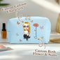 Gift-ready packaging for personalised birth flower make-up bag — premium presentation box perfect as a gift for her