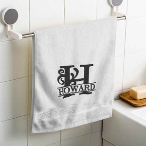 Custom Embroidered Towels Personalized Monogrammed and Name Towel