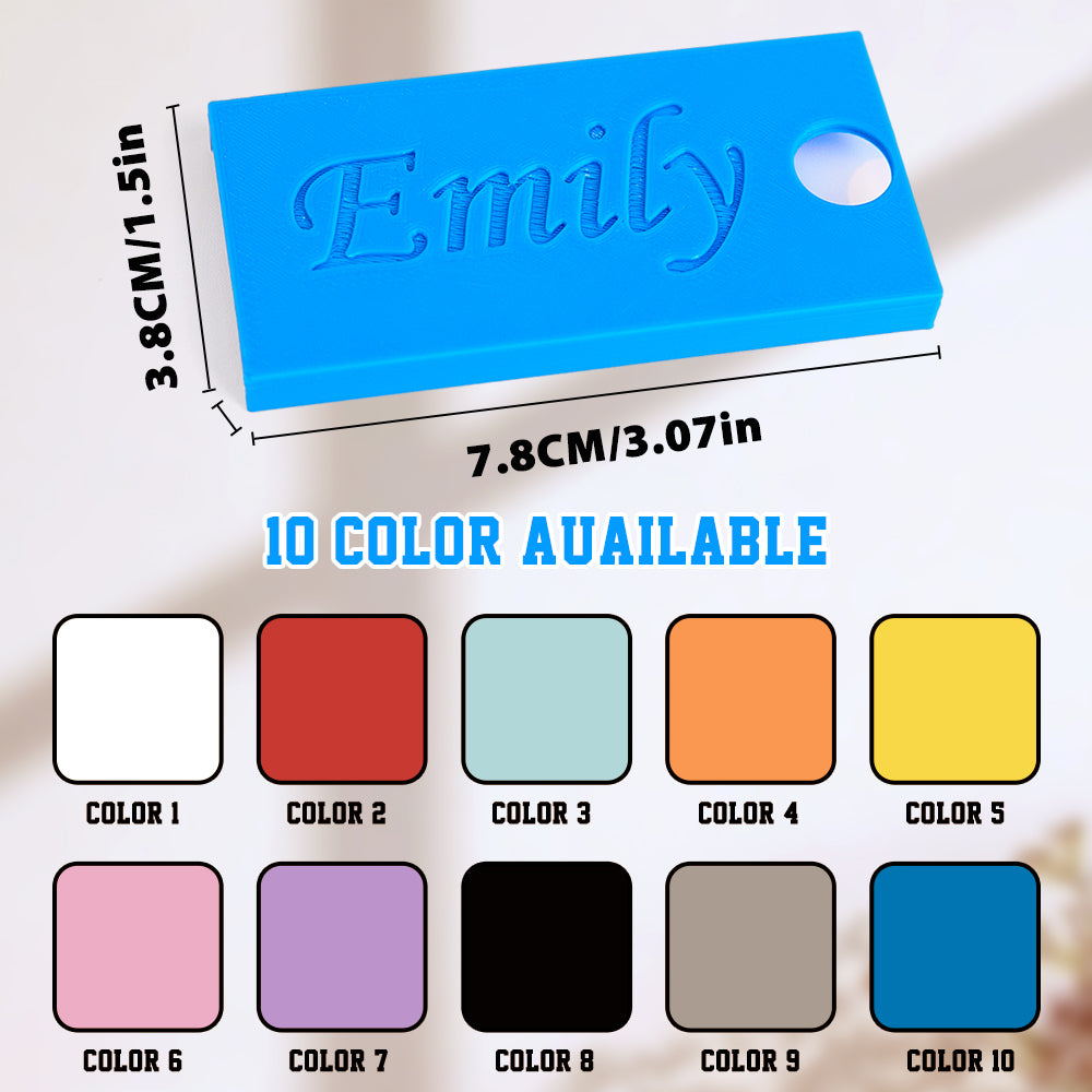 Personalised 3D Name Plate Tag for 40oz Stanley Tumbler | Custom Gift for Her