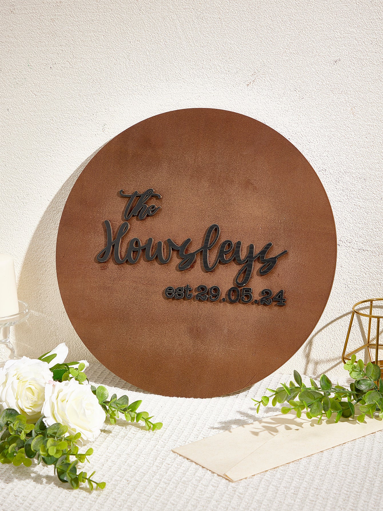 Personalised Wedding Guestbook Sign - Custom Wooden Keepsake
