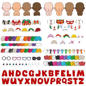 Custom Name Cartoon Character Puzzle – 500-Piece Horizontal Jigsaw Gift for Kids & Birthdays