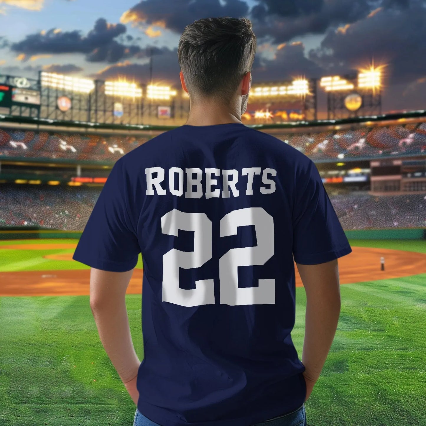Detail of sleeve and fabric texture on personalised football sports tee — soft, breathable milk fibre for all-day comfort