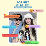 Full Body Customized 1 Person Cute Duddu Brick Figures Valentine's Day Gift Birthday Gift