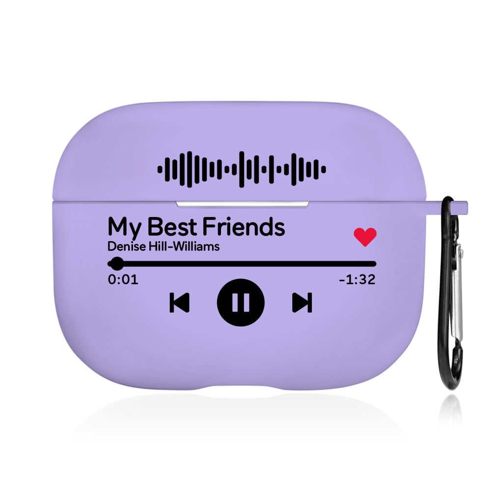 Slim protective AirPods Case displaying full access to charging port and pairing button