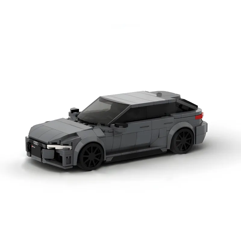 Creative Vehicle Racing Car Building Blocks Construction Toy with Brick Figures | Ideal Car Lover Gift