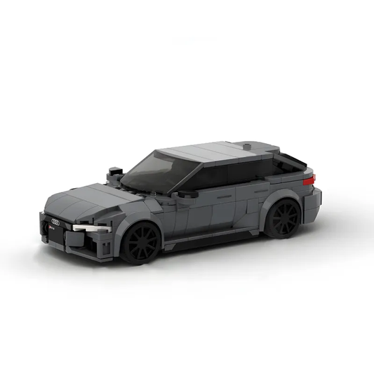 Creative Vehicle Racing Car Building Blocks Construction Toy with Brick Figures | Ideal Car Lover Gift
