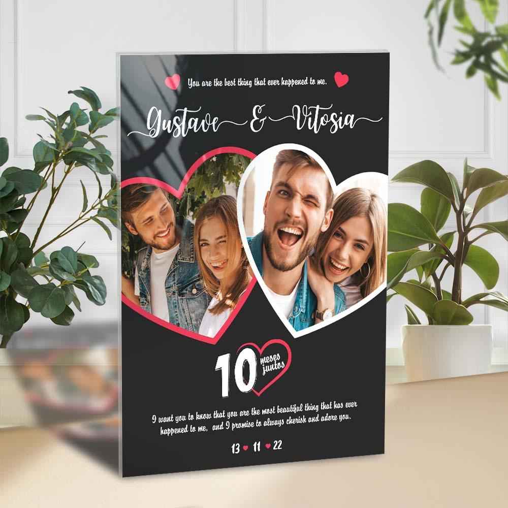 Personalized Love Gift with Photo Custom Photo Anniversary Gift
