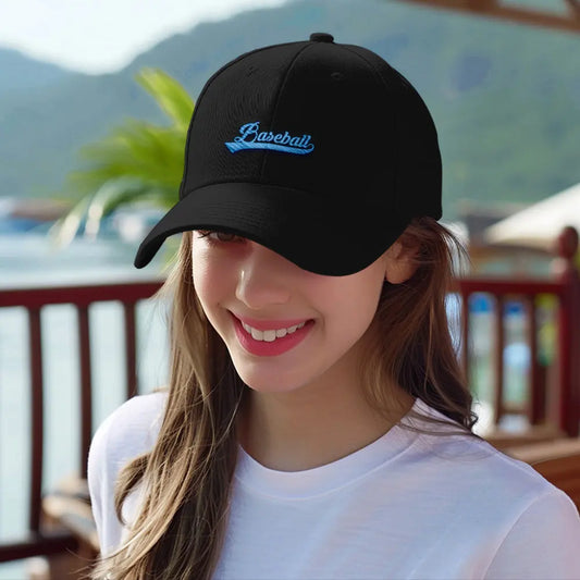 Personalised team cap in polyester with custom name on the front — perfect game‑day and back‑to‑school accessory for teammates and sports fans