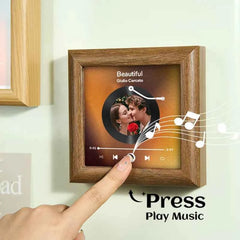 Custom Wooden Music Fridge Magnet Custom Music And Photo Fridge Magnet Can Play Songs Without Phone