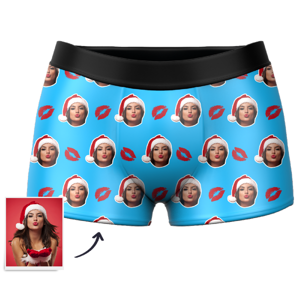 Personalised Photo Boxer Shorts | Custom Face Printed Underwear