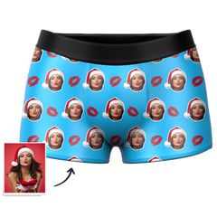 Personalised Photo Boxer Shorts | Custom Face Printed Underwear