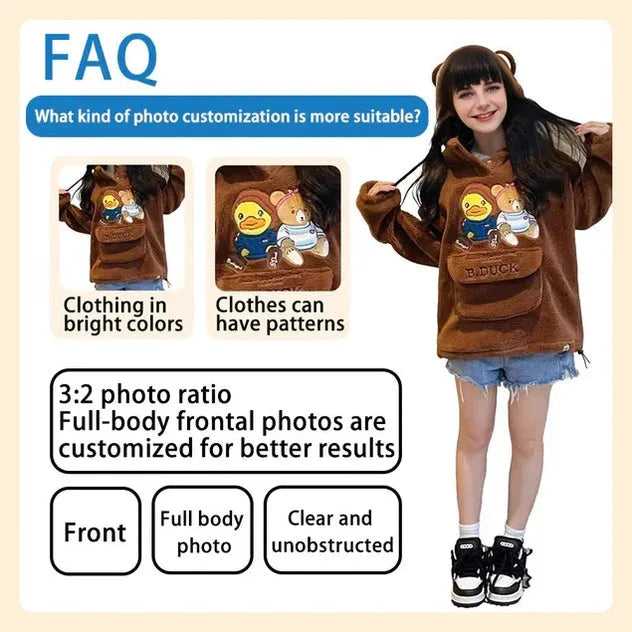 Personalised cat brick figure from a full-body photo — customised small-block minifigure of a single cat in a fixed pose with personalised hairstyle and expression