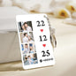 Demonstration of scanning engraved music code on acrylic plaque with smartphone – easy scan-to-play personalised plaque