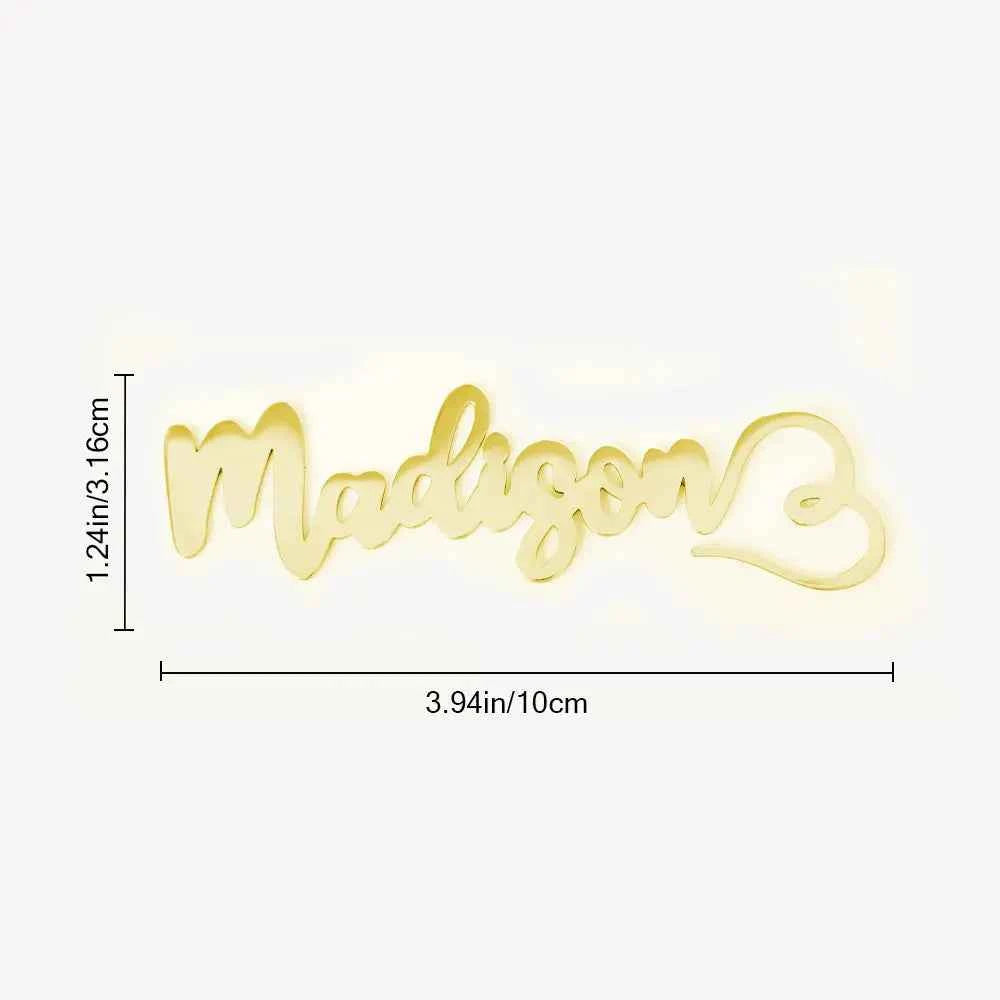 Personalized Place Cards for the Champagne Flute Name Cards Wedding Table Decoration
