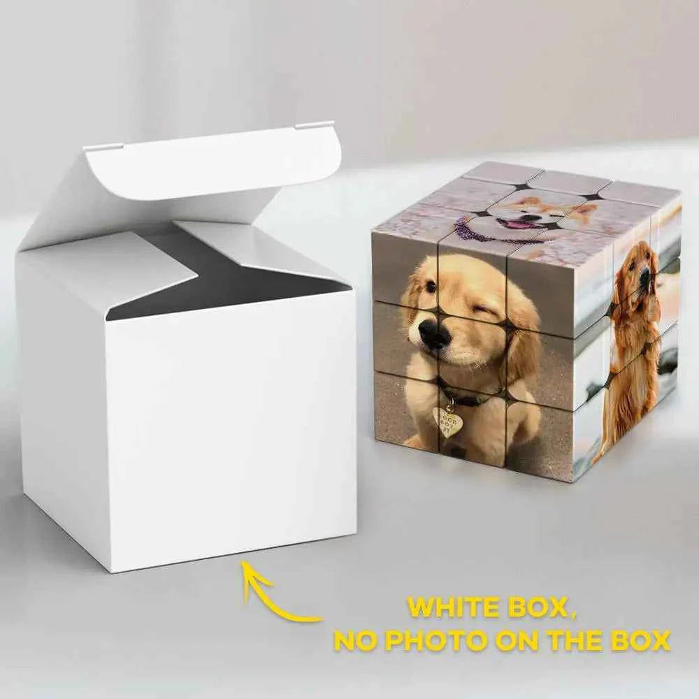 Customized Multi Photo Cube Mother's Day Gift Magic Cube Birthday Gift Christmas Gift