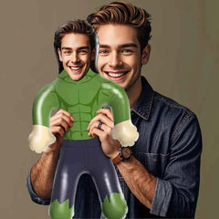 Custom Face Action Hero Blow Up Dolls Funny Inflatable Balloon Custom Air Doll for Party Favors