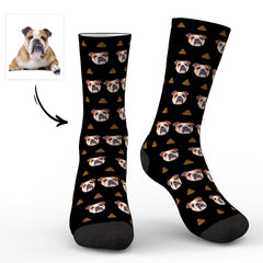 Personalised Dog Photo Socks | Custom Face Socks UK