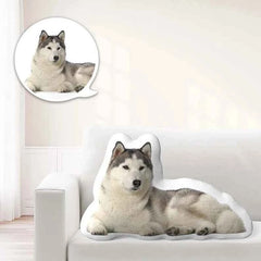 Custom Pet Pillow, Personalized Picture Pillow, Cat Shaped Pillow, Decorative Pillow, Pet Lover Gift, Home Decor