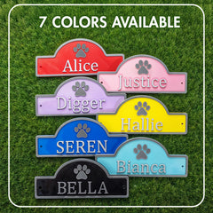 Personalised 3D Pet Name Door Sign - Custom PLA Wall Decor